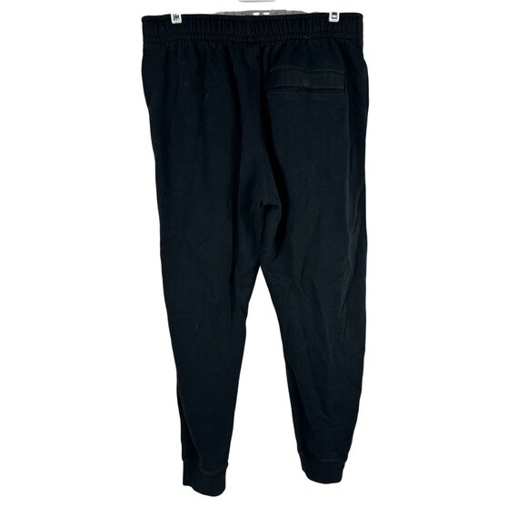 Nike Black Gold Just Do It Jogger Sweatpants Mens Small Athletic Casual Pants - Picture 2 of 5